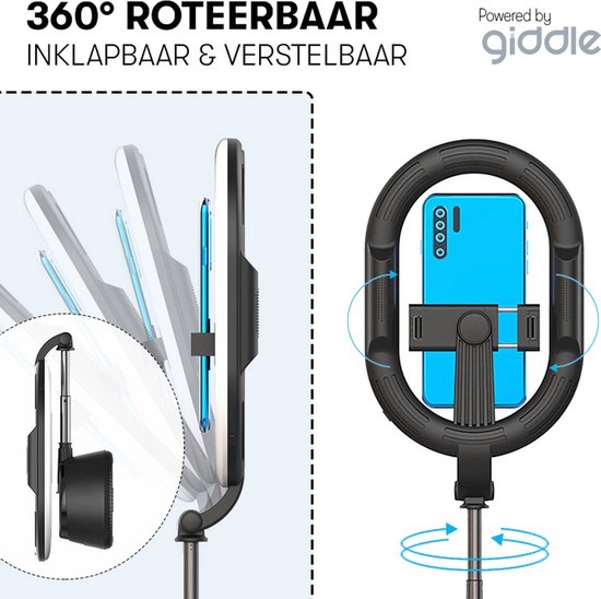 Atare® Ringlamp met Statief én Telefoonhouder