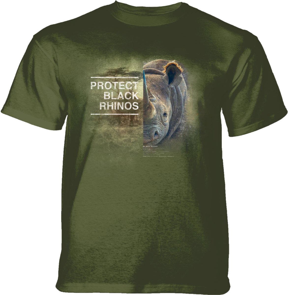 T-shirt Protect Rhino Green XXL
