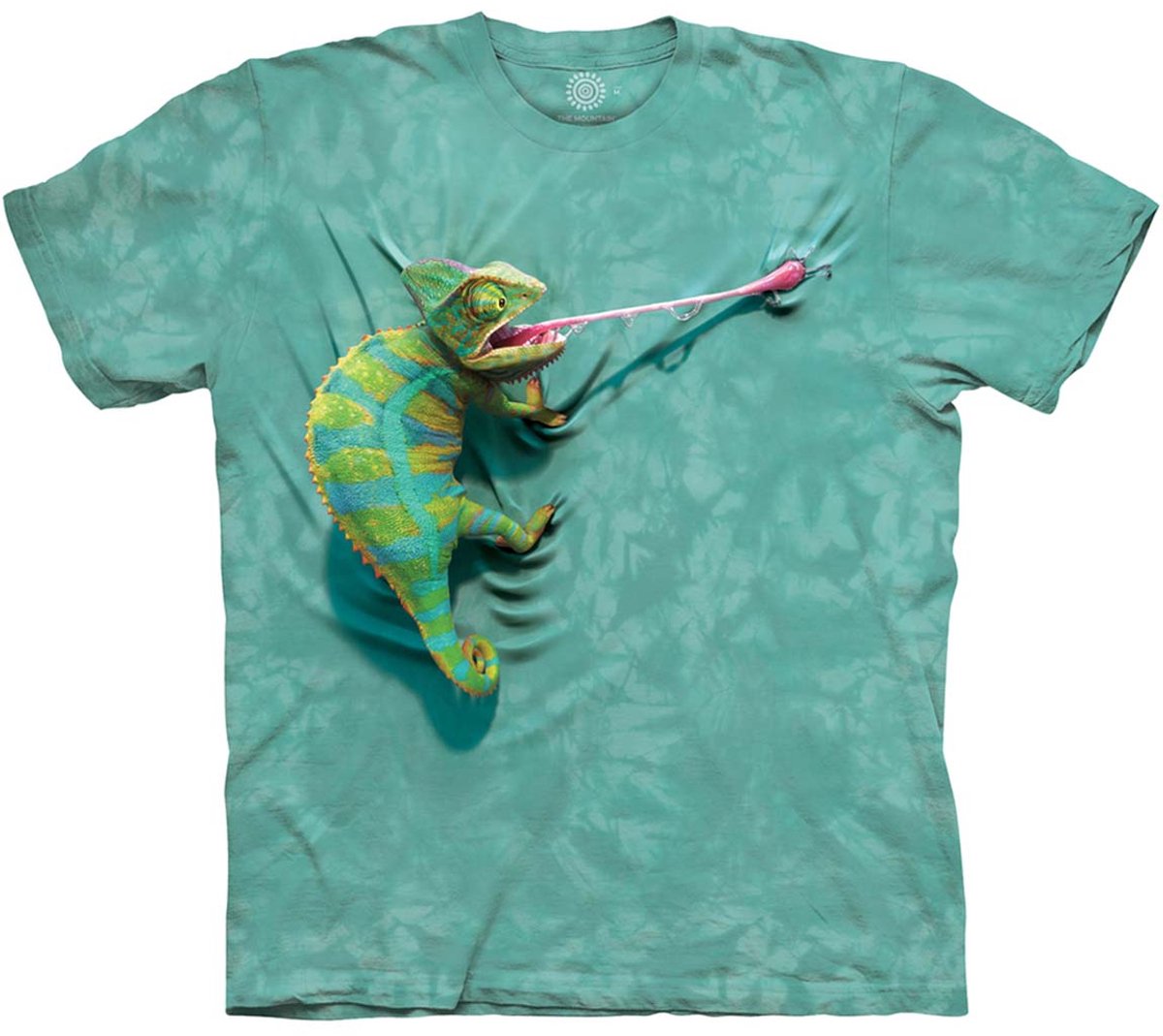 T-shirt Climbing Chameleon M