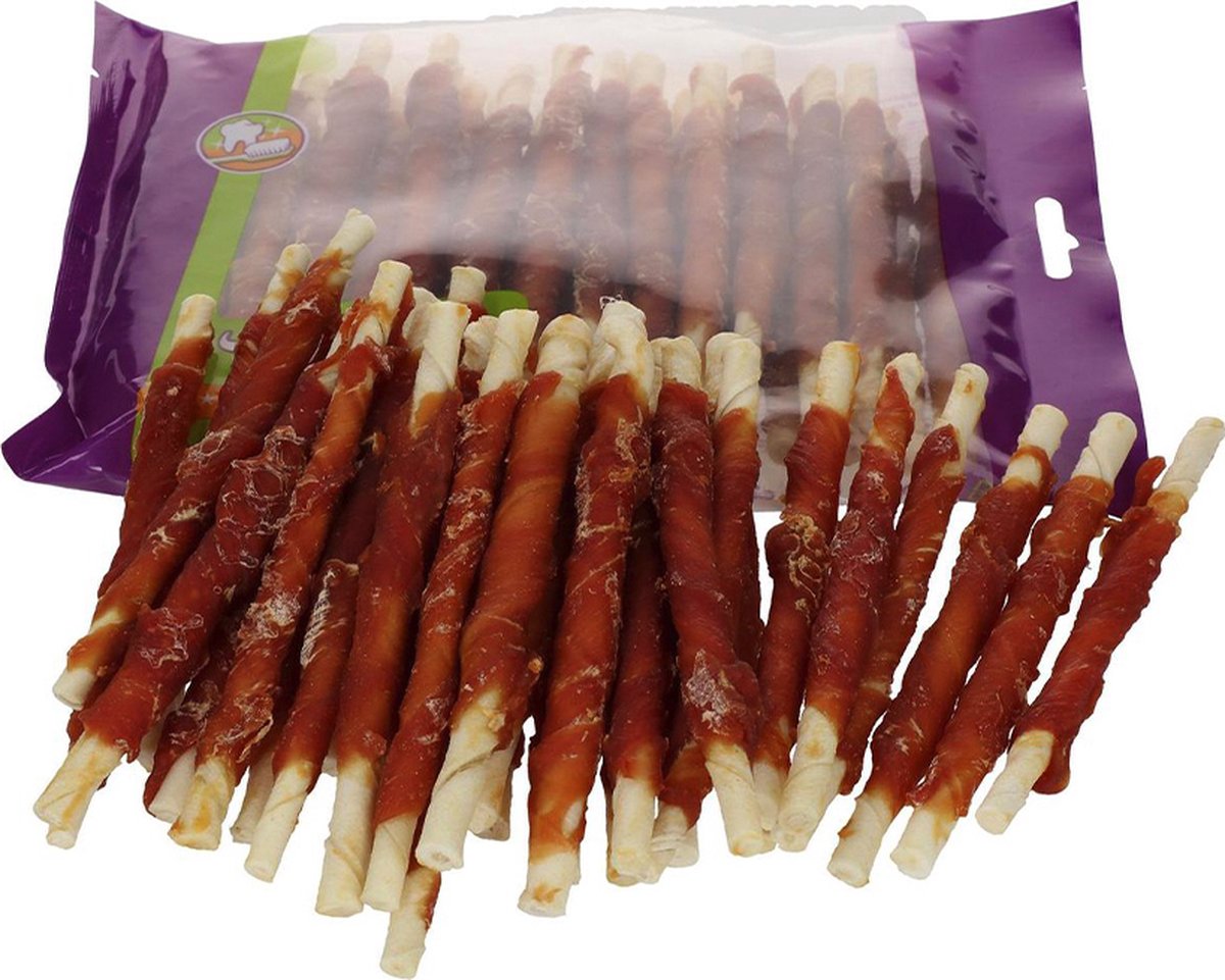 ** 2 X ** Braaaf - hondensnack 280 gr x 2 = 560 gram stick met eend. graanvrij