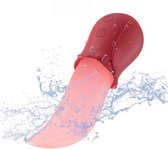 BP Tongue Vibromasseur - Vibromasseur Langue à Lécher - Piston Clitoris - Vibromasseur Gode - Langue à Lécher - Vibromasseur Bef - Toys Clitoris - Sextoys Femme - 10 Positions - Silicone - USB - Rechargeable