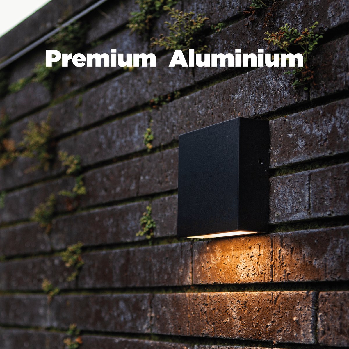 Lutec Gemini XF - applique murale LED extérieure - Aluminium premium - 750Lm
