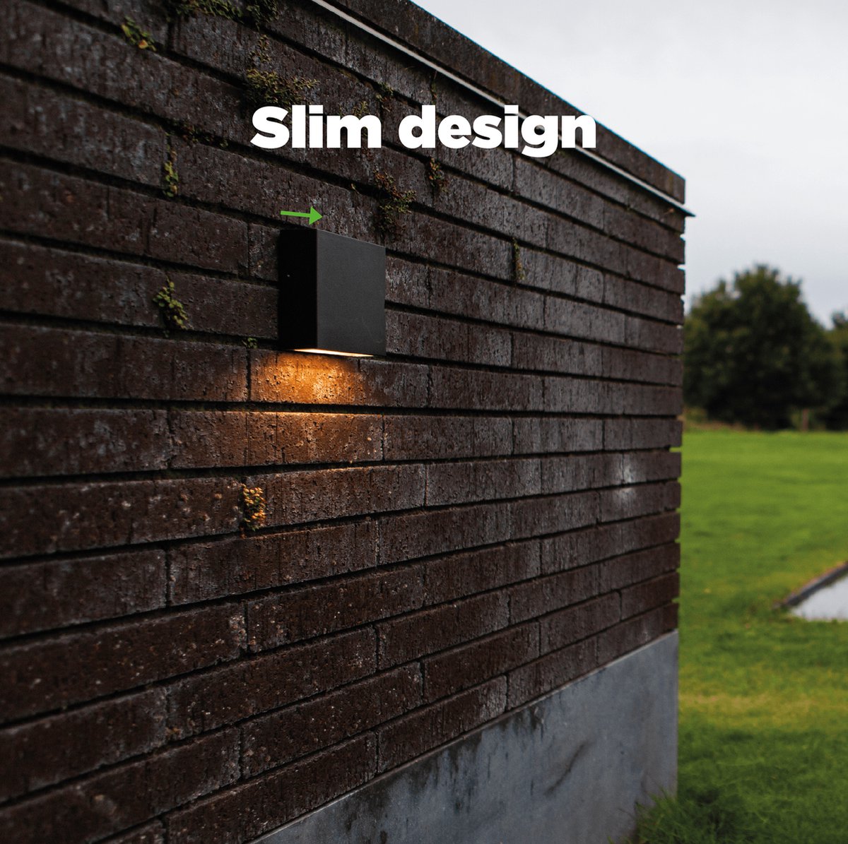Lutec Gemini XF - applique murale LED extérieure - Aluminium premium - 750Lm
