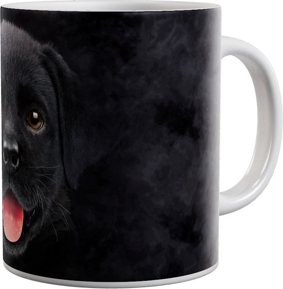 Puppy Labrador noir Smile - Mug 440 ml 440