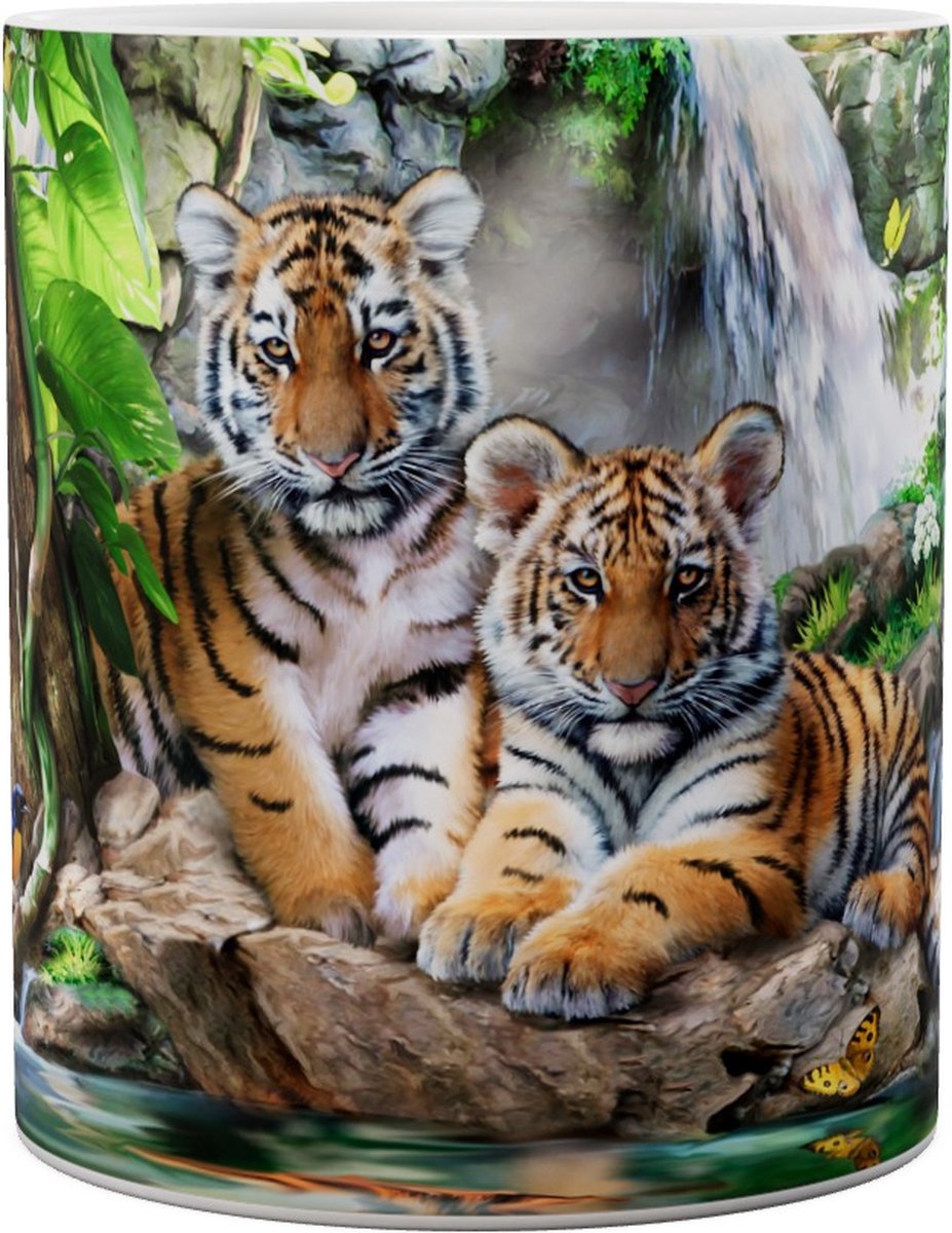 Tijgers Tiger Falls - Mok 440ml 440
