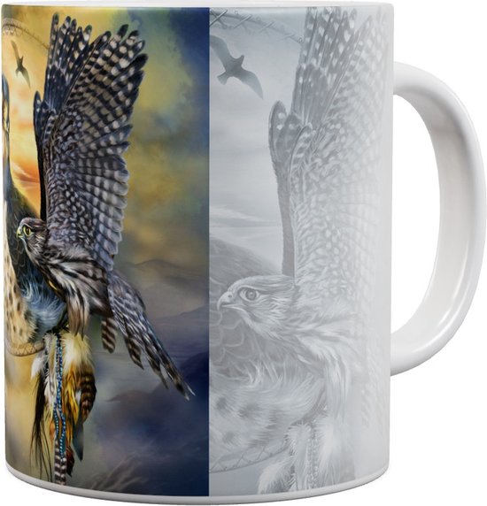 Valk Roofvogel Falcon Sun DC - Mok 440ml 440