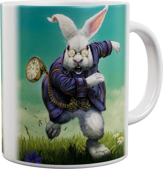 Alice au Pays des Merveilles - Lapin White - Mug 440 ml