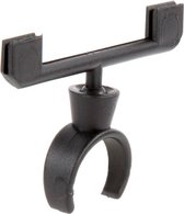 Sign-Clip Met Prijskaarthouder En Zelfklevende Voet  ø 90 Mm , 10 Cm Verlenging Transparant