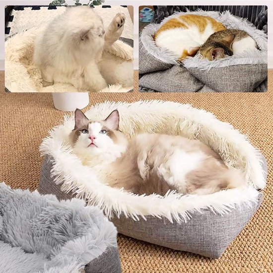 Verhoogd Kattenbed, Verhoogd Kattenbed in Bloemenvorm, Stabiele Houten