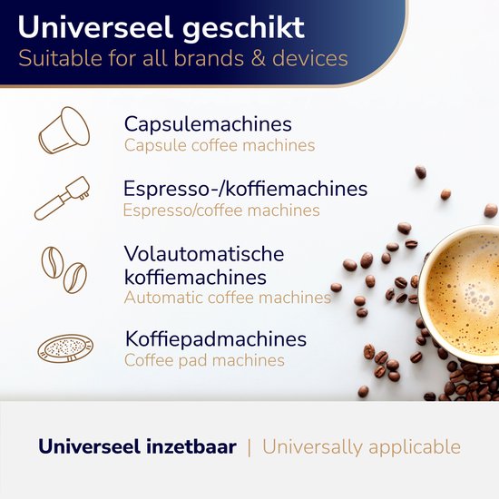 Set de nettoyage pour machine à café 30 - 15x tablettes de nettoyage ECO - 15x tablettes de détartrage - pour Machines à expresso - Machines à café - Cafetières - Bouilloire.