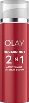 Olay Regenerist Dagcrème & Serum 2-in-1 - Actief verstevigende anti-veroudering verzorging - 50ml