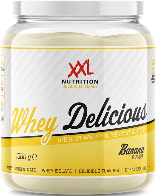XXL Nutrition - Whey Delicious - Banaan