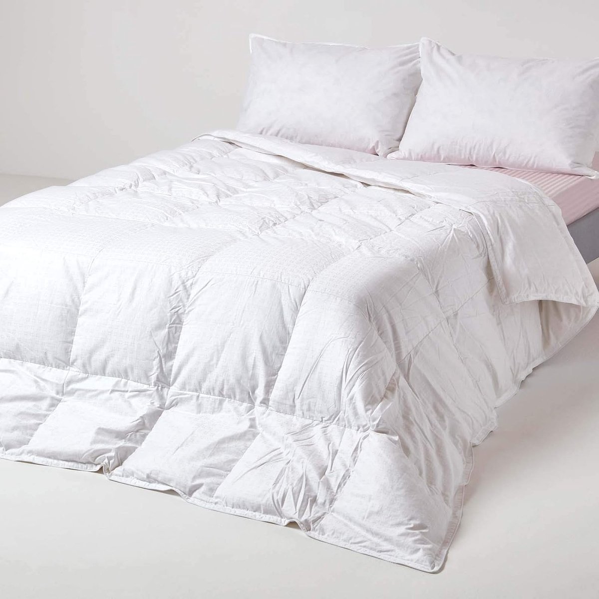 Homescapes Premium Donzen Zomerdekbed 200x200 cm – ≥70% Ganzendons – Warmteklasse 3 – Katoen 300TC – OEKO-TEX® & RDS – Wasbaar 40°C
