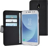 Azuri book case met magnetische sluiting en kaartsloten - Voor Samsung Galaxy J3 (2017) - Zwart