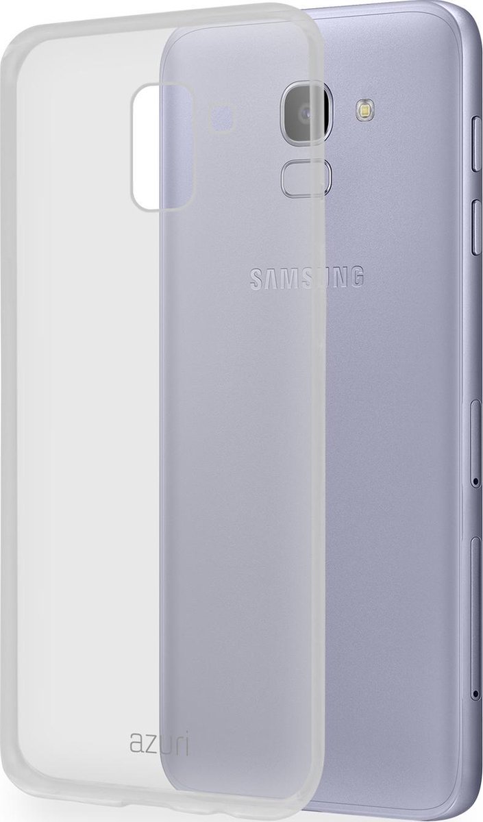 Azuri Samsung J6 (2018) hoesje - Backcover - Transparant