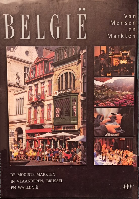 België. Van Mensen en Markten - Rosine de Dijn - cover