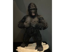 Goodyz- Jungledieren- Gorilla- Silverback Gorilla- Zilver rug- Zwart-Staand