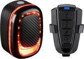 Loxure Fietsalarm 2.0 met Bevestigingsset en USB-C - Anti-Diefstal Alarmsysteem - Draadloze afstandsbediening - No.1 model