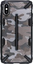 Ringke Dual X Apple iPhone XS Hoesje Camo Zwart
