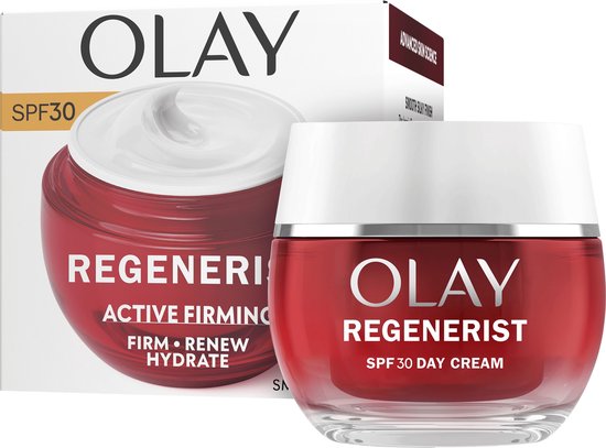 Olay Regenerist Dagcrème met SPF30 - Actief verstevigende hydraterende crème met Niacinamide - 50 ml