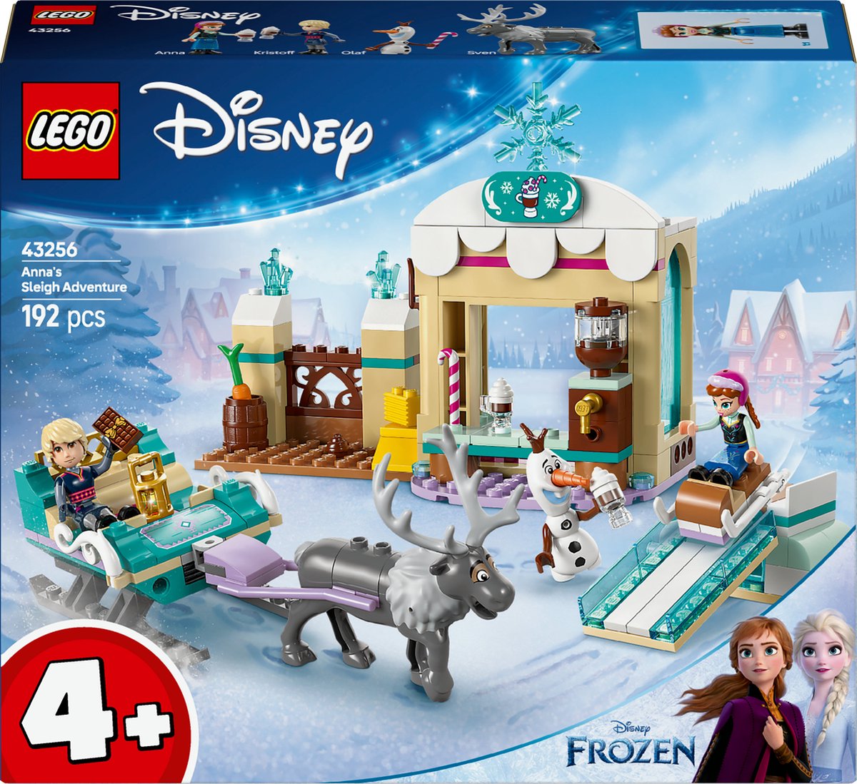LEGO Disney Frozen Annas sleeavontuur  43256