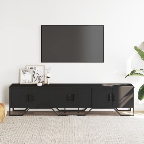 Tv-meubel 180x34x41 cm bewerkt hout bruin eikenkleurig kopen