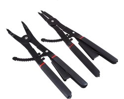 16 universele borgringtang gereedschapsset met reservepunten - borgringtang gereedschapsset voor zekeringsringen - zekeringsringverwijderaar .