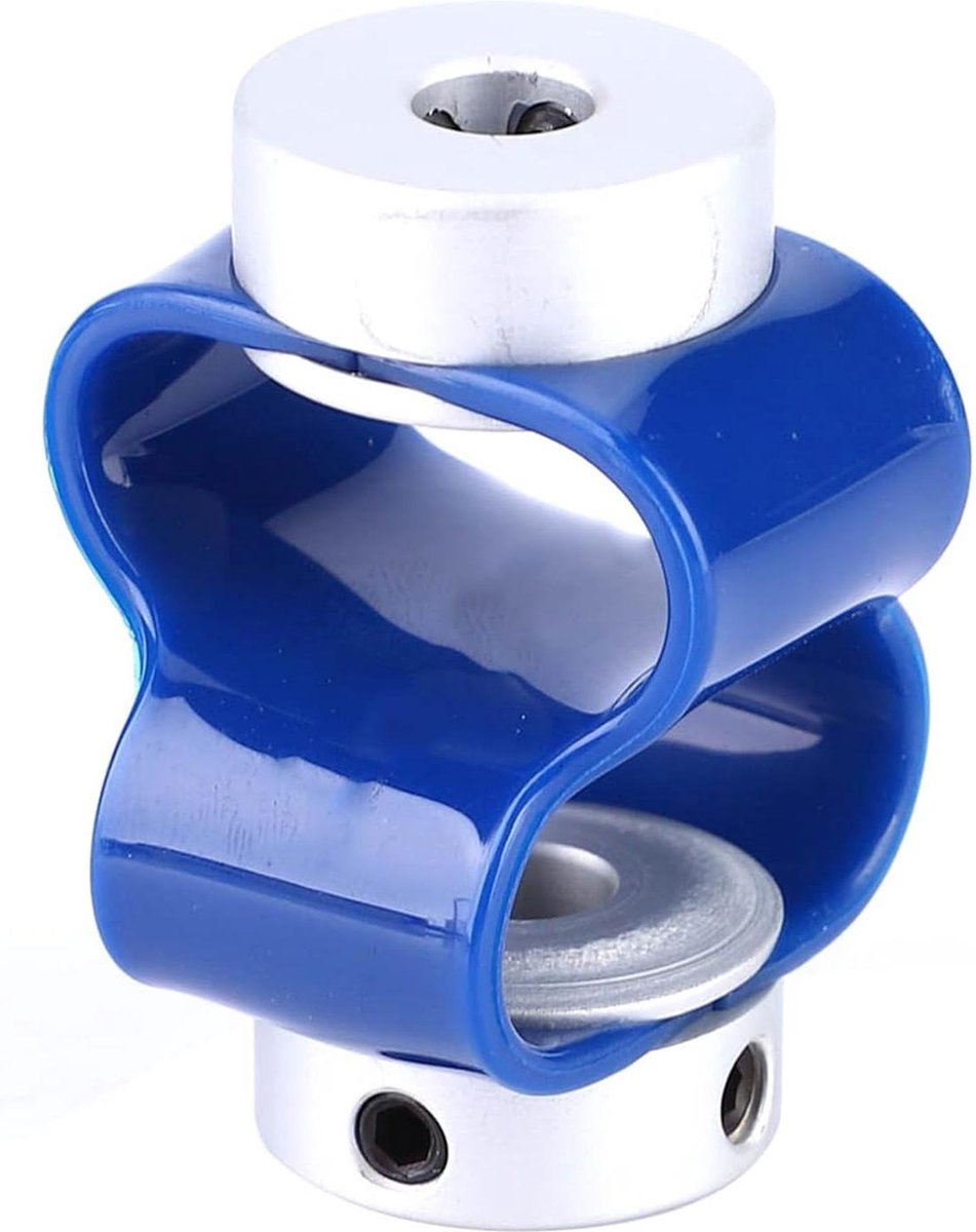 Flexibele askoppeling 8 ingegoten geïsoleerde koppeling - Elastische glasvezelkoppeling - Flexibele askoppeling voor encoders - hoge kwaliteit - robuust .