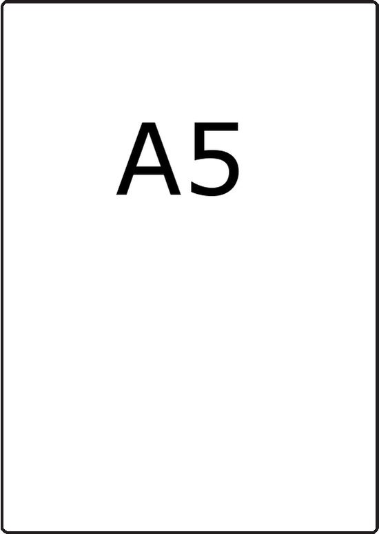 50 Sheets Olive Branch Design Letter Paper - DIN A5 (148x210mm) 90gsm, Printer & Handwriting Friendly