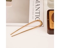 Top 10 Haarsieraden 2026: Haarpin U-vorm -Haar Pin - Hairpin Goud - Haarsieraden - 1 Stuck - Goud - L 14cm