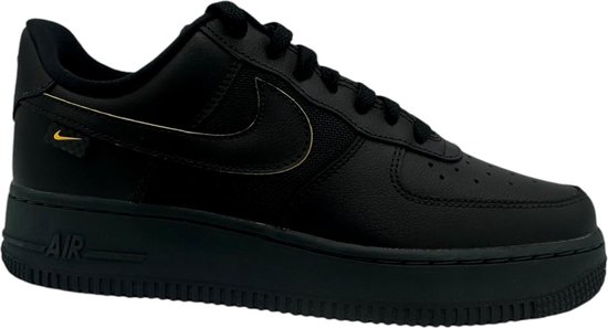 Nike - Nike Air Force 1 '07 - Sneakers - Heren - Zwart/Geel