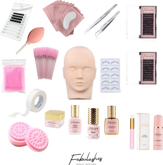 Foto: Startpakket wimperextensions starterskit starterspakket nepwimpers pakket wimpers lashes twv 220