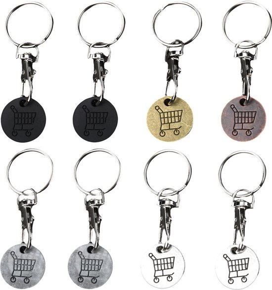 QUARKZMAN 4 Stück Metall Karabinerhaken Schlüsselanhänger, 13mm Swivel Trigger Verschlüsse Clips Schnallen Dreh Snap mit D-Ring Haken für Gurte Taschen Gürtel Lederhandwerk, Silberweiß QUARKZMAN 4 Stück Metall Karabinerhaken Schlüsselanhänger, 13mm Swivel Trigger Verschlüsse Clips Schnallen Dreh Snap mit D-Ring Haken für Gurte Taschen Gürtel Lederhandwerk, Silberweiß