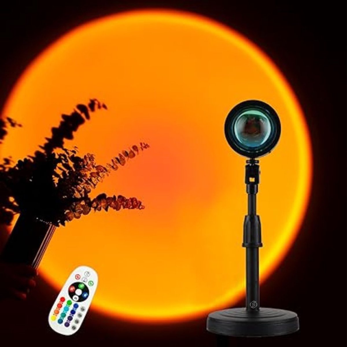 Equivera Sunset Lamp - Sunset Lamp - Golden Hour Lamp - Golden Hour - Sfeerverlichting - Zonsondergang Lamp