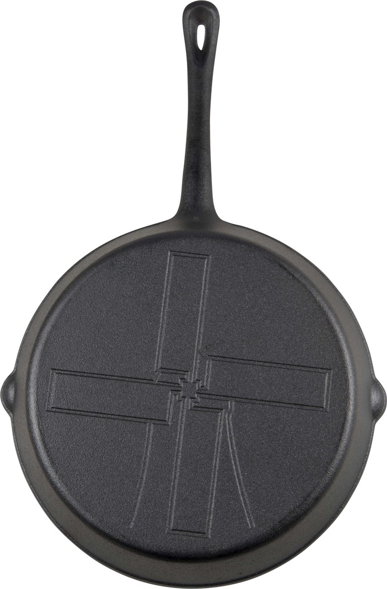 The Windmill Cast Iron - Skillet L met steel - Gietijzer - ⌀26,5 cm