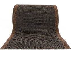 Ikado Loper op maat bruin - 80 x 150 cm