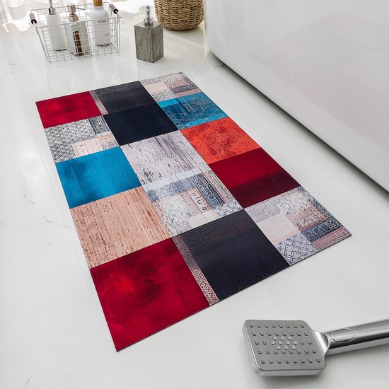 Cliste Badmat - Luxe Mat - 50x80cm - Badkamermat - Antislip - Zand - Douchemat - Hoge Kwaliteit - Badmatten