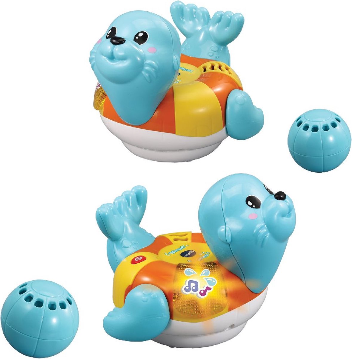 VTech Blub Blub Waterpret Zeeleeuw - Badspeeltjes - Badspeelgoed Baby - Vrolijke Zinnetjes en Melodietjes - 1 tot 3 Jaar