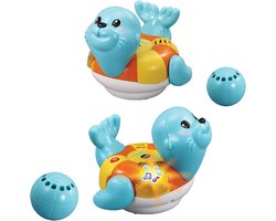 foto van VTech Blub Blub Waterpret Zeeleeuw - Badspeeltjes - Badspeelgoed Baby - Vrolijke Zinnetjes en Melodietjes - 1 tot 3 Jaar