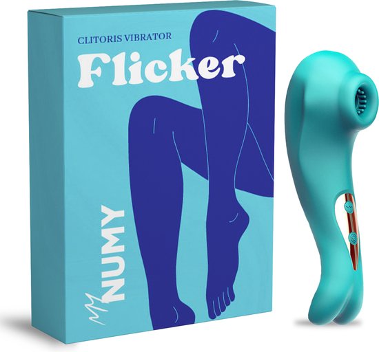 My NUMY Flicker Vibrator - Clitorisstimulerende luchtdruk sex toy -  Inclusief Sex Quiz | bol
