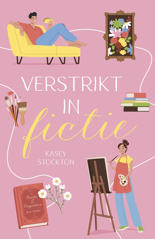 Verstrikt in fictie - cover