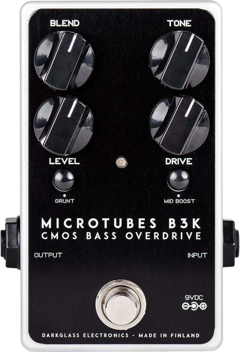 Darkglass Microtube B3K - Bass overdrive - Zwart