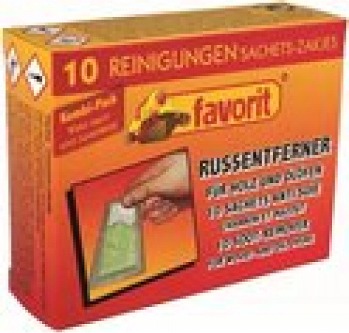 Favorit anti roet in poeder - 10 zakjes