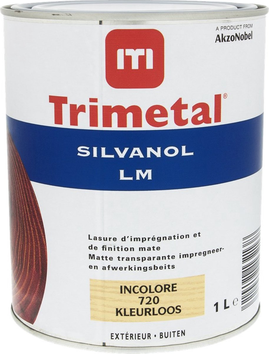 Trimetal Silvanol LM - 720 - Kleurloos - 1 l - 17-18 m²/l