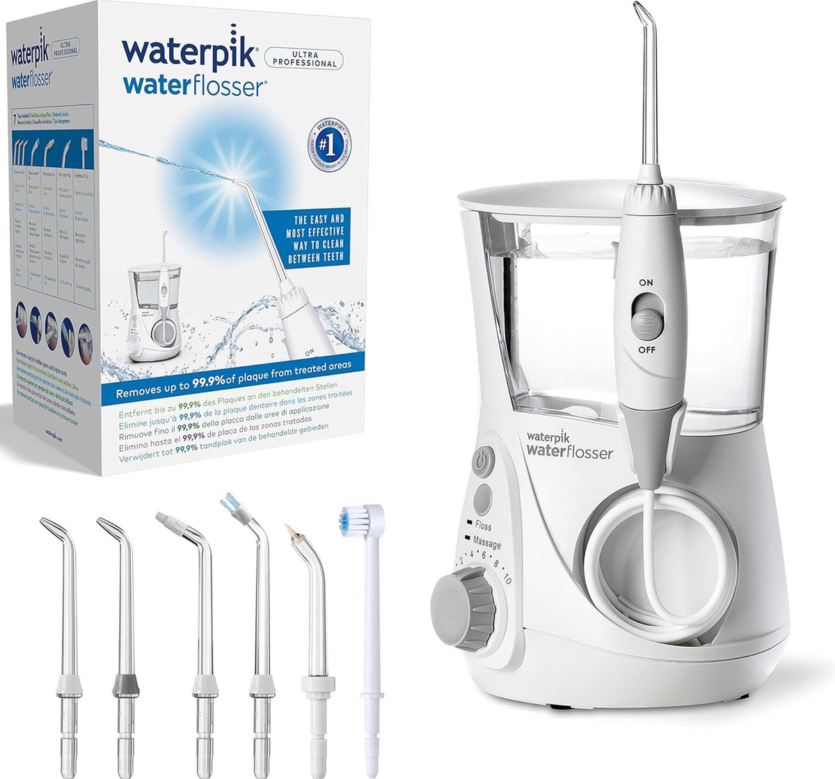 Waterpik - WP-660 - Flosapparaat - Wit