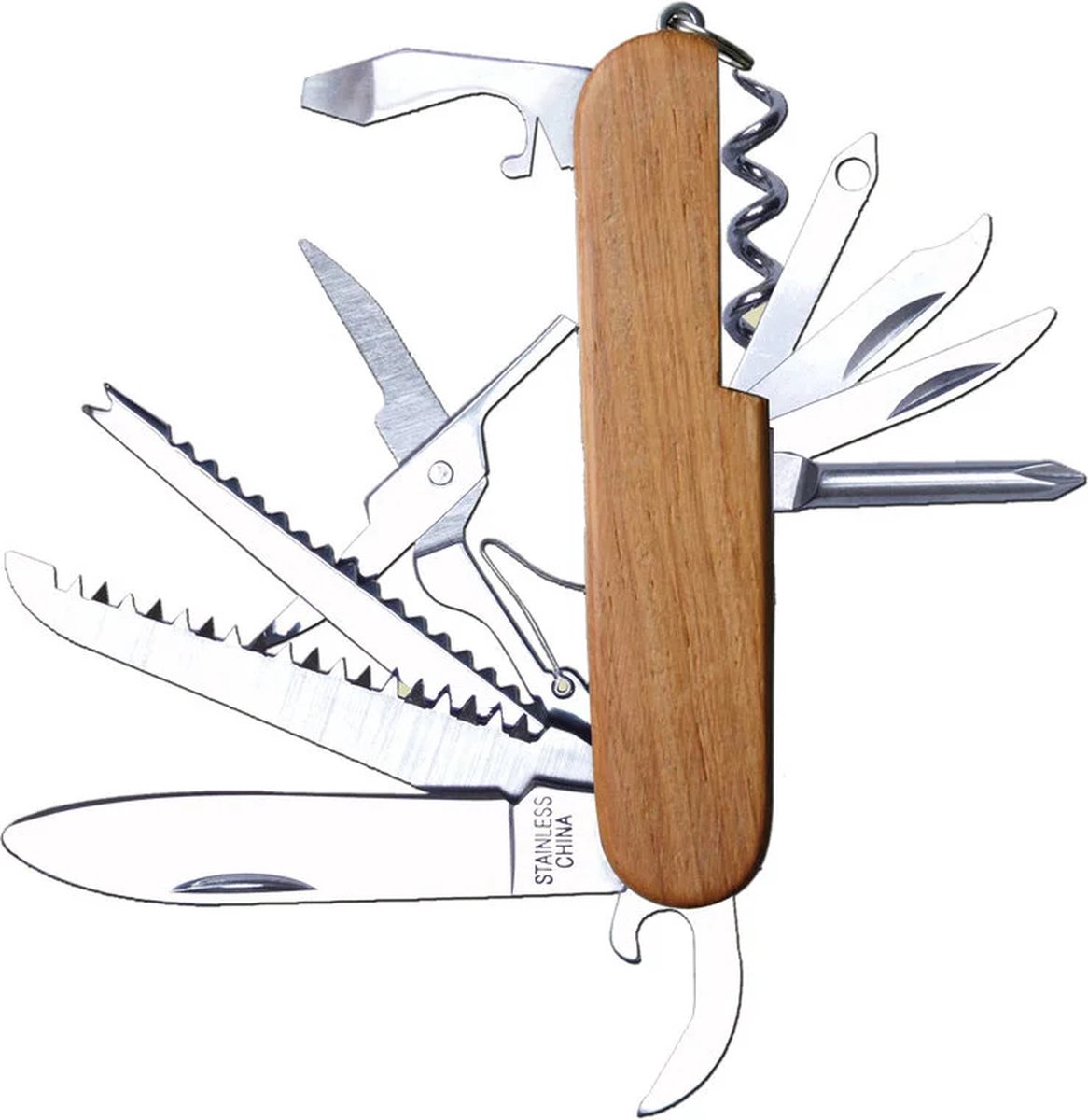 Kids at work Zakmes met houten handvat