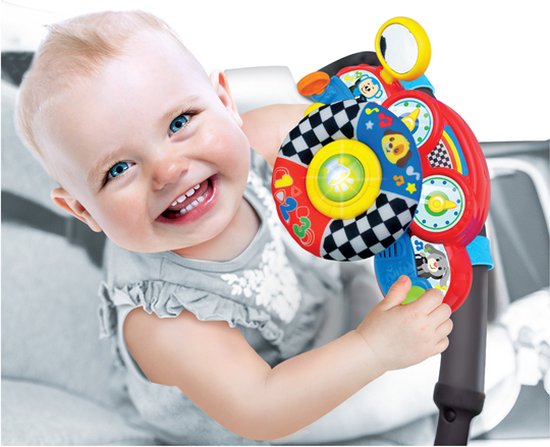 Volant d'apprentissage WINFUN Baby avec effets sonores et mélodies réalistes