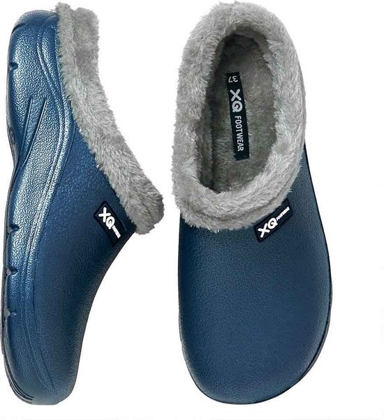 Morethansocks - Sabots de jardin doublés femme - Taille 38 - Marine - Chaussures de jardin - Sabots femme