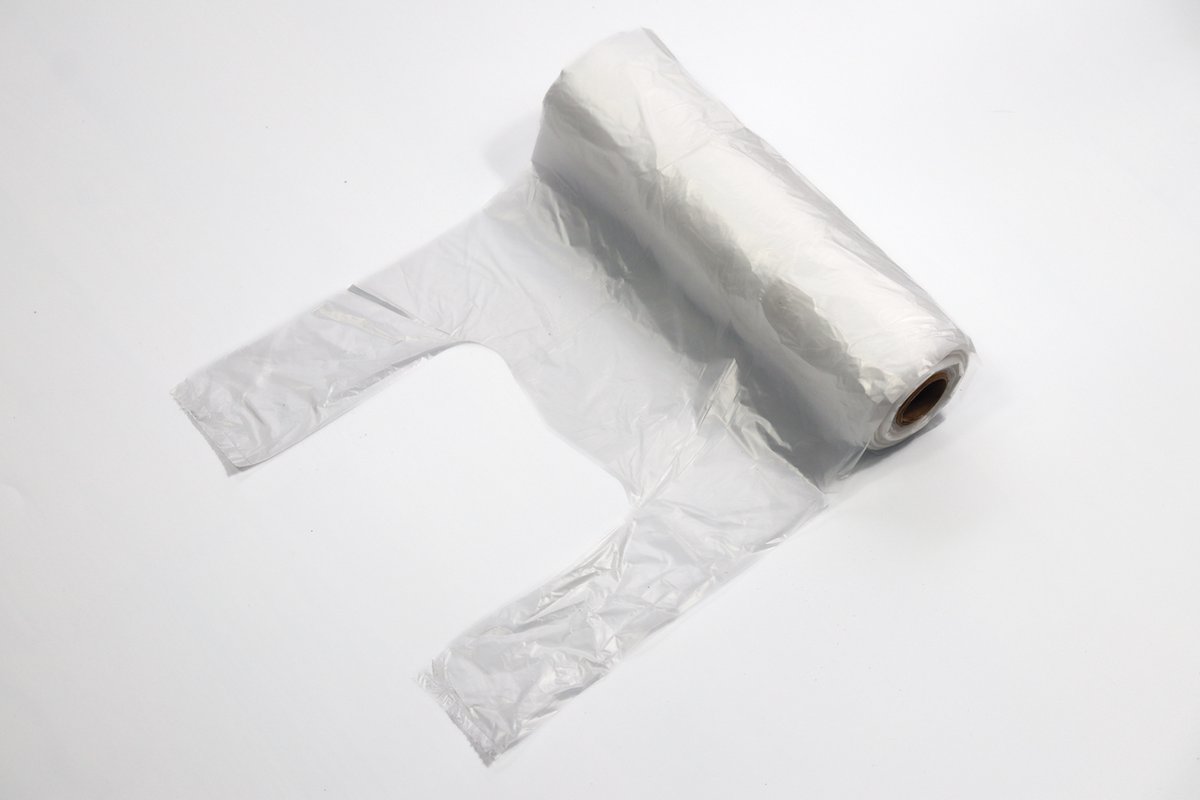 Goedkoopste POSCHED - Fruitzakken van Kunststof - Knoopzakken - Rolhemd tasjes - 3000 stuks (20 x 150) draagtassen - 27 18x55 cm- Extra sterk- Fruit en groente zakjes met handvat - transparant