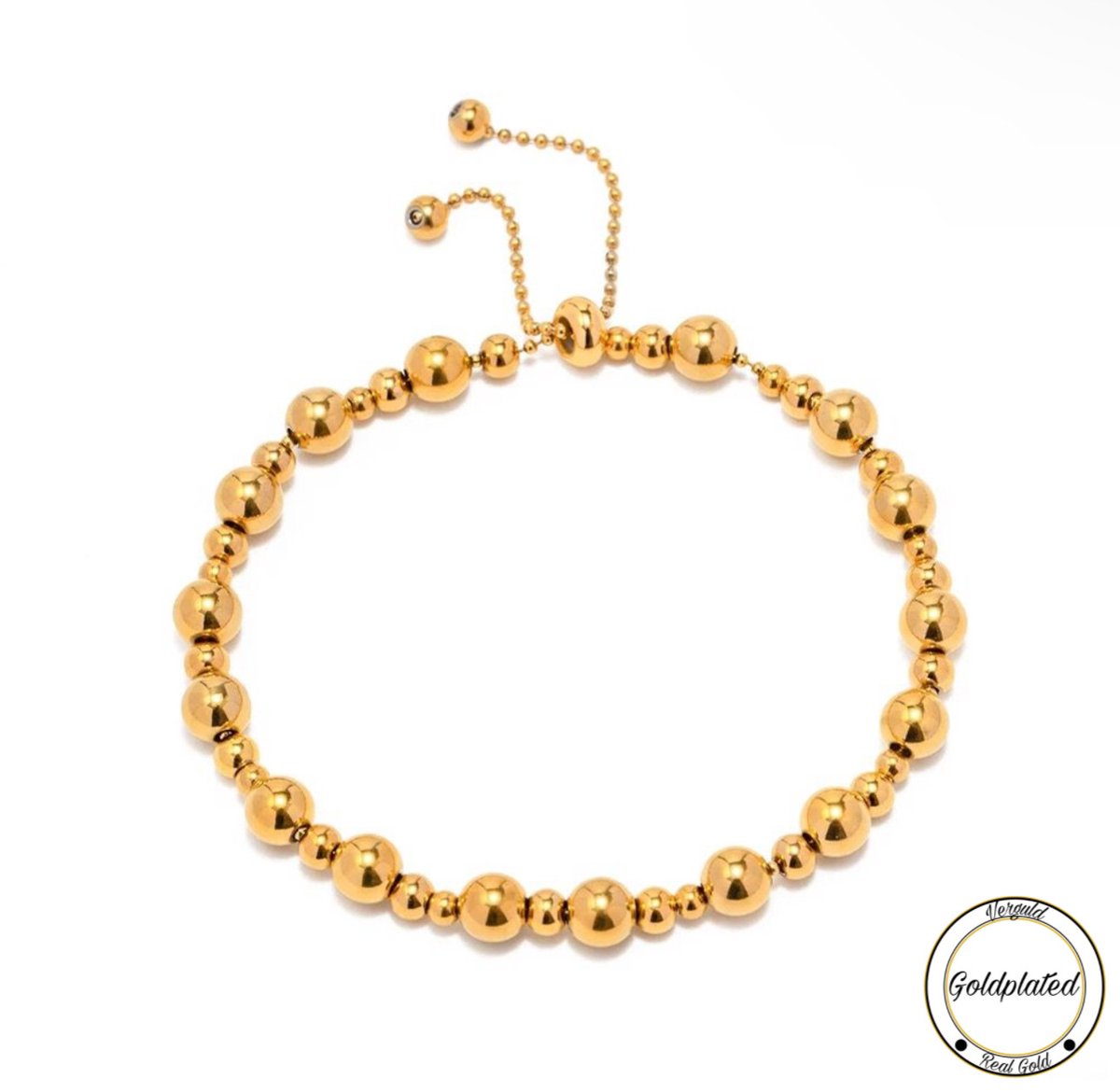 Soraro Druppel Armband | Goudkleurig | Drop | Goldplated | Verstelbaar | Vrouwen Sieraden | Dames Armband